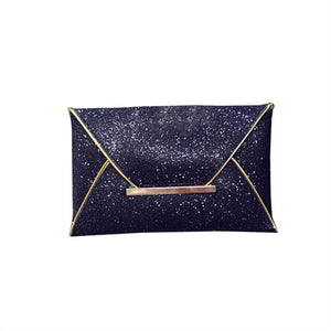 Night-Out Black Clutch | Black Sparkle